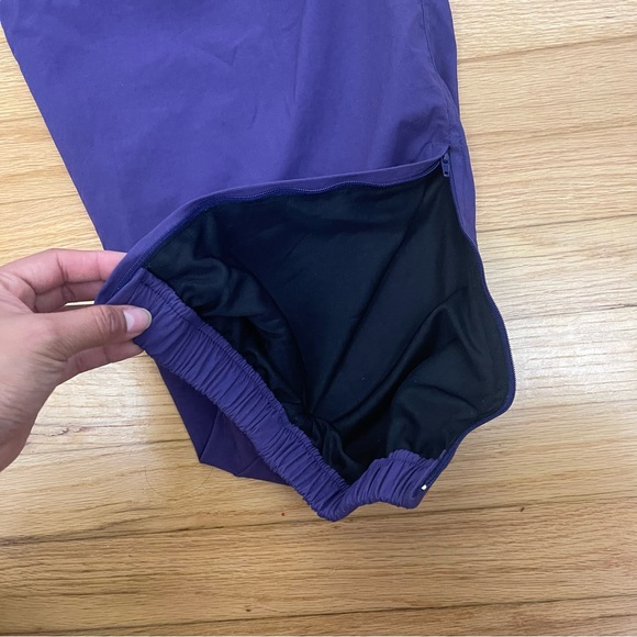 Vintage Nike Track Pants Joggers 90’s Purple Sweatpants With Drawstring - Picture 8 of 10